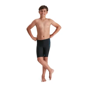 Speedo Plastisol Placering Jammer Jr. (Svart/Aqua/Grå)