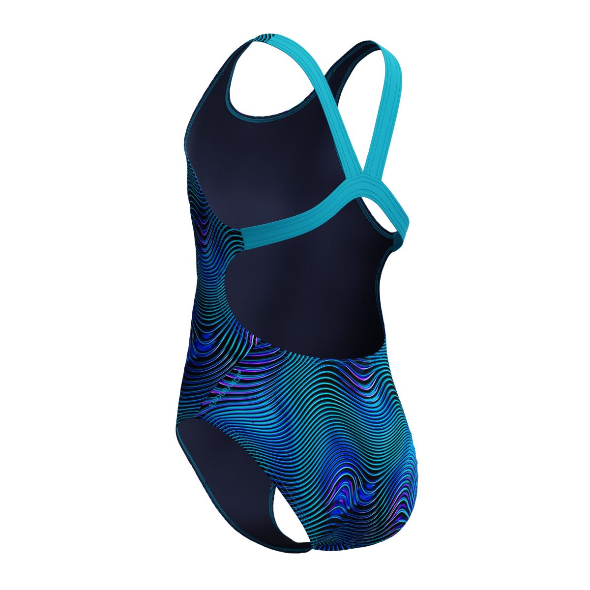 Speedo Print Leaderback (Blå/Multiblå) – Flickor - Bild 5