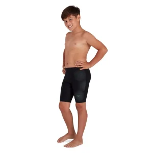 Speedo Tech Placement Jammer (svart/grå) – Pojkar