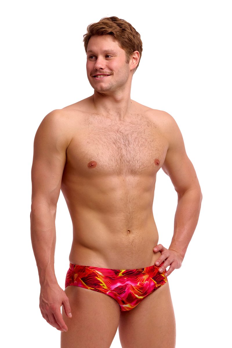 Funky badbyxor Saucy Sonar- Classic Brief – Herr - Bild 5