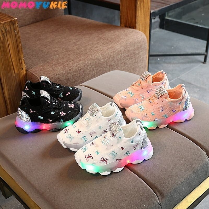 LED Sneakers Flicka