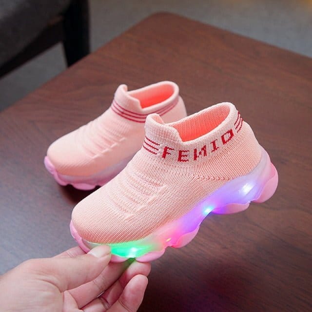 LED Sneakers för barn (Slip-On) - Bild 8