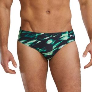 TYR Trinityfit Durafast Elite Triadic 7cm Brief (Grön) – Herr