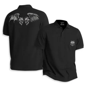 Devil Angel Skull Piké